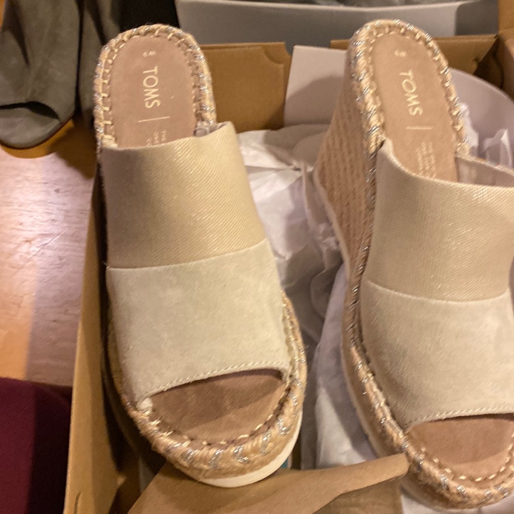 Toms Monica mule size 9